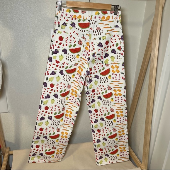 SOLD Lisa says gah farmers market pants jeans fruit print robyn - Picture 8 of 11